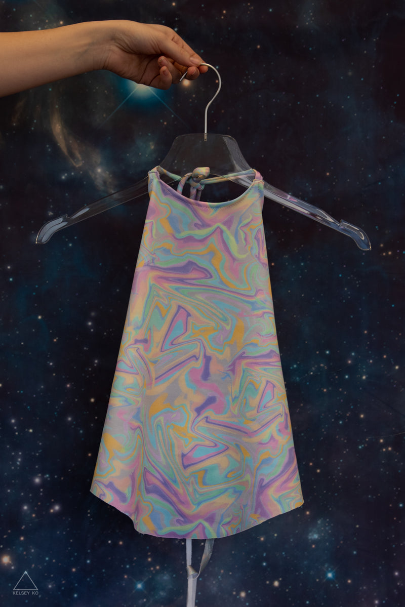 PSYCHEDELIC HALTER TOP