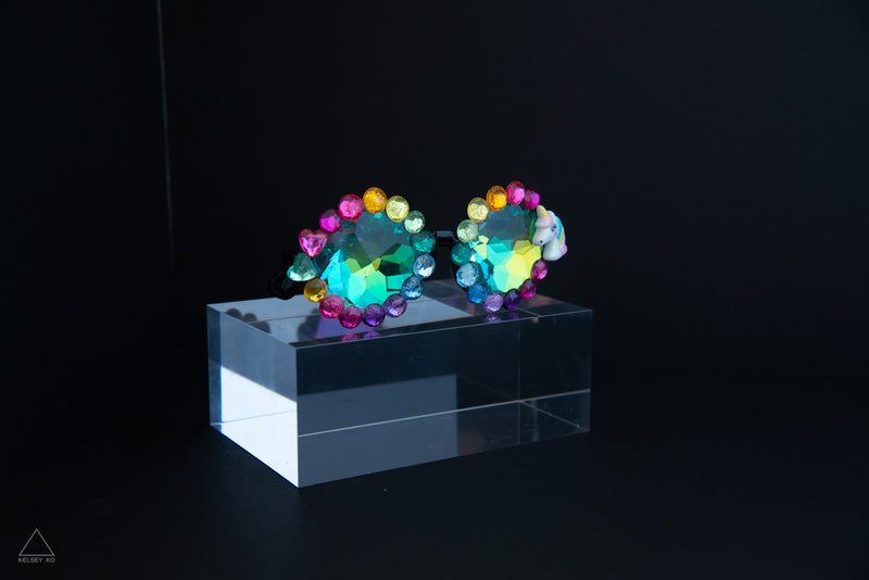 PASTEL UNICORN KALEIDOSCOPE GLASSES