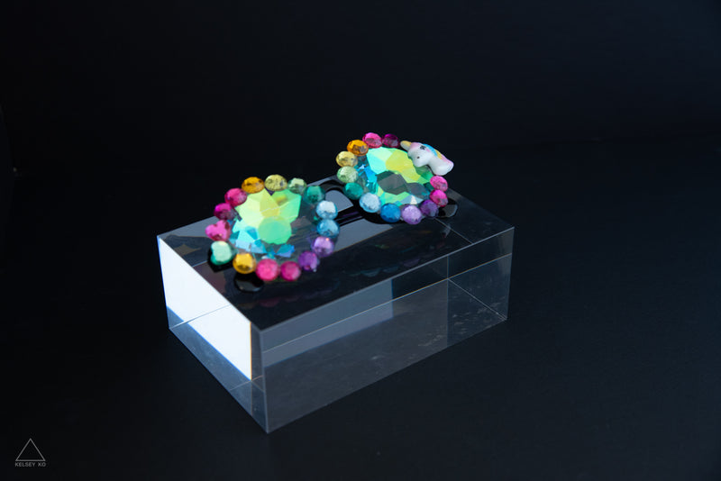 PASTEL UNICORN KALEIDOSCOPE GLASSES