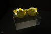 YELLOW FLOWER GLASSES